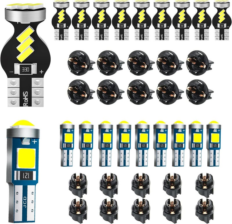 Antline عبوة لمبات LED T5 من أنتلين - بيضاء ساطعة للغاية، 10 قطع - Image 1