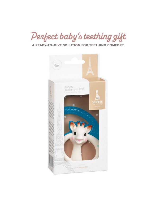 صوفي لا جيراف حلقة التسنين المبردة "صوفي الزرافة" | تُبرّد في الثلاجة لتلطيف الأجواء | سهلة الحمل - Image 4