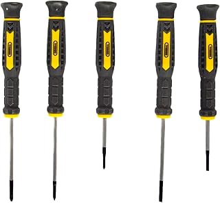 General Tools General Tools #605 5 Piece Precision Screwdriver Set with Case - Small Screwdriver Set Perfect For Jewelry, Electronic  - Image 1