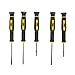 General Tools General Tools #605 5 Piece Precision Screwdriver Set with Case - Small Screwdriver Set Perfect For Jewelry, Electronic  - Image 2