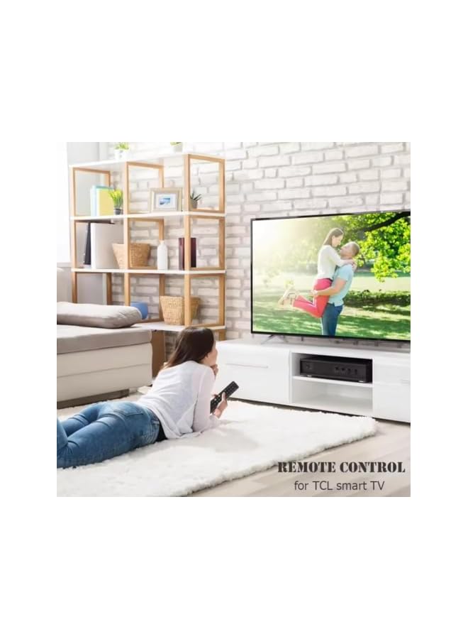 The Bros Remote Control for TCL TV, Black - Image 4