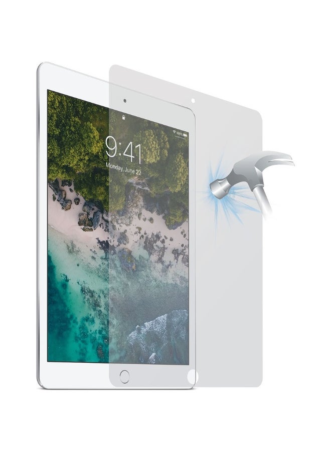 iPad 9.7 Inch Clear Tempered Glass Screen Protector – Scratch & Shock Resistant – Apple Pencil & Full Touch Support