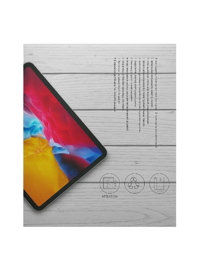 iPad 9.7 Inch Clear Tempered Glass Screen Protector – Scratch & Shock Resistant – Apple Pencil & Full Touch Support