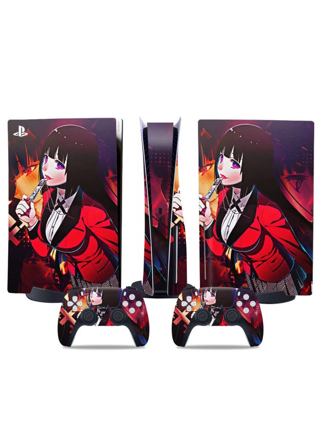 PS5 Stickers PS5 Optical Drive Version Digital Version Film Full Body Protection Stickers A Variety Of Japanese Anime Sticker-Color:TN-DiskPS5-3923 - Image 1