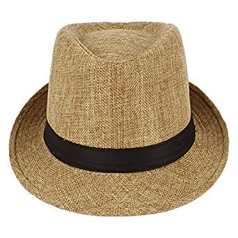 CLOTHERA Beige Suspender and Bow Tie Set with jute matched Hat for Kids 1yrs to 4yrs - Image 2