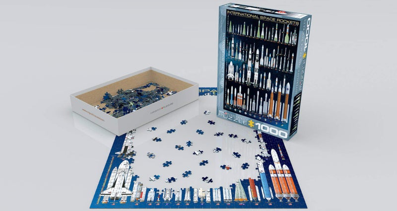 EuroGraphics International Space Rockets Puzzle (1000-Piece) (6000-1015) - Image 3