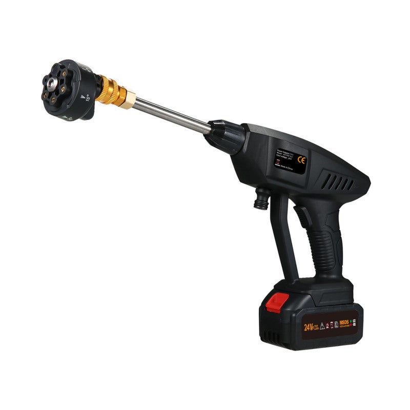 Cordless Pressure Washer: Waterproof Material, Dual Water Inlet Methods - 3 Adjustable Water Types, 6-In-One Sprinkler for Car Washing, Garden Watering, Daily Cleaning - Image 4