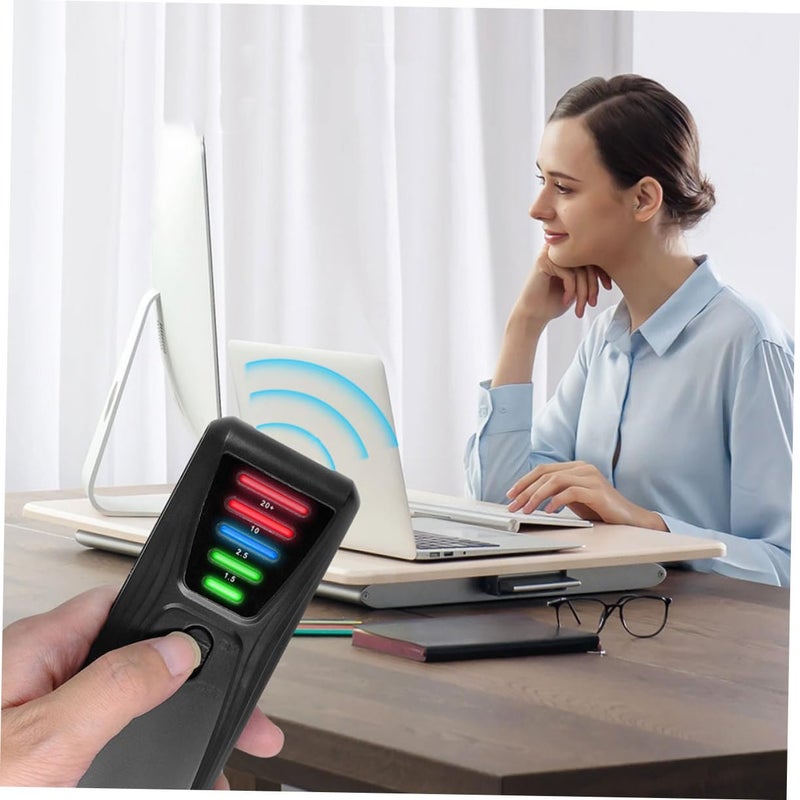 PartyKindom Handheld EMF Radiation Detector Portable Electromagnetic Field Tester Accurate Measurement - Image 4