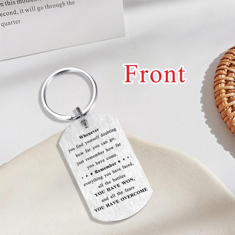 Alotozo Wrestling Gifts for Teen Boys - Never Give Up Wrestler Keychain - Wrestler Gifts for Teenage Boys, Athletes, Sons, Grandsons - Image 3