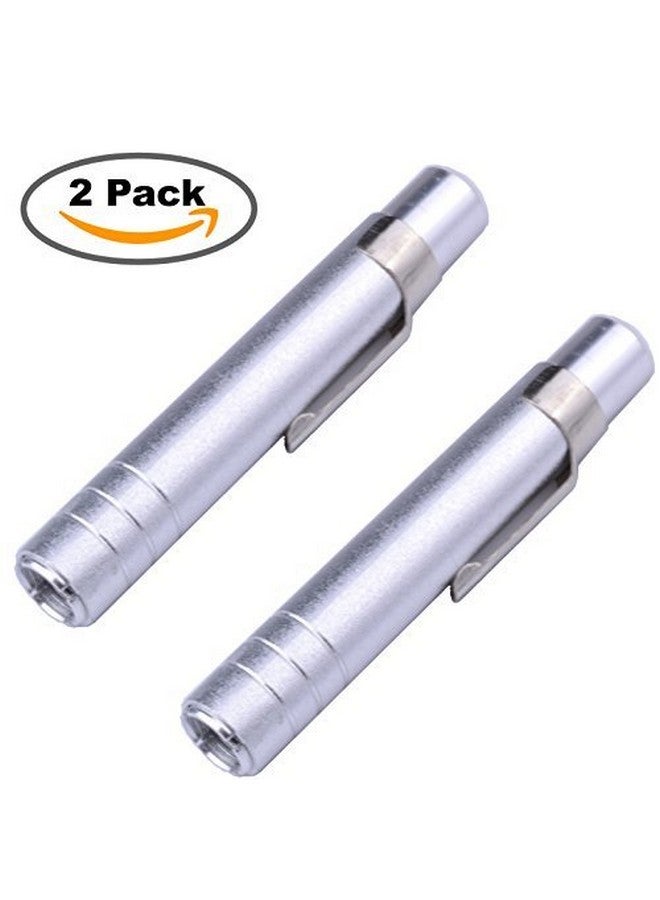 pranovo 2 X Aluminum Alloy Chalk Holder Teacher'S Chalk Clip Clutch (Silver) - Image 2