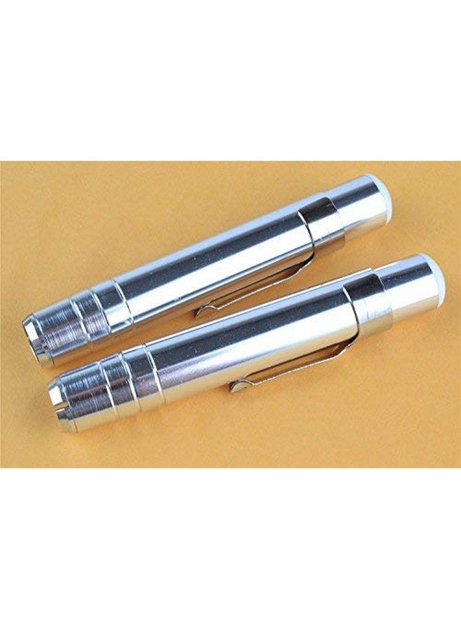 pranovo 2 X Aluminum Alloy Chalk Holder Teacher'S Chalk Clip Clutch (Silver) - Image 3