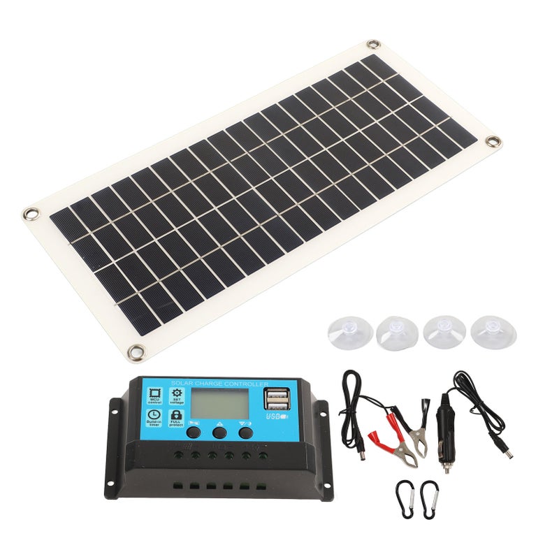 10W Solar Panel Charger: 12V/24V Adaptive - High Efficiency Polysilicon Panel With Intelligent Battery Protection for Outdoor Vehicles, Gate Openers and Off-Grid Devices - Image 2