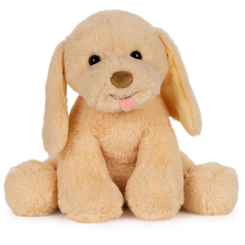 GUND Baby My Pet Puddles Animated Plush, Premium Stuffed Animal Barking Plush Puppy Dog for Ages 1 and Up, Yellow, 12â€ - Image 1