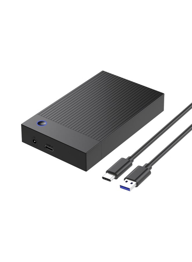 3.5 Inch Mechanical Solid State Hard Disk Box Universal External SATA High-speed Transmission 3.0 3.1 Mobile Hard Disk Box-Color:3.5inch Usb3.1movable Hard Drive Box - Image 1