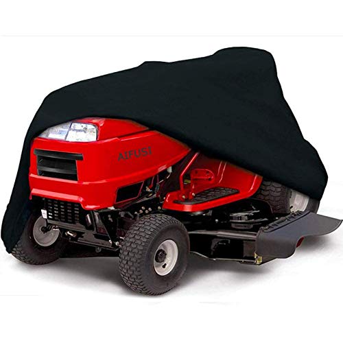 AIFUSI Riding Lawn Mower Cover Waterproof Garden Tractor Cover Heavy Duty Fits Decks up to 54’’, Large Premium Riding Lawn Tractor Cover Outdoor UV Resistant Protection, Universal Size - Image 1