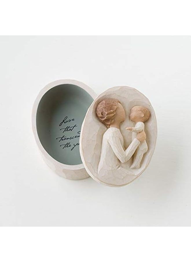 NIBEMINENT Grandmother, Love that Transcends the Years, Box for Jewelry and Treasures, Reminder of Those you Love who Call you Grandma, Sculpted Hand-Painted Keepsake Box  - Image 3