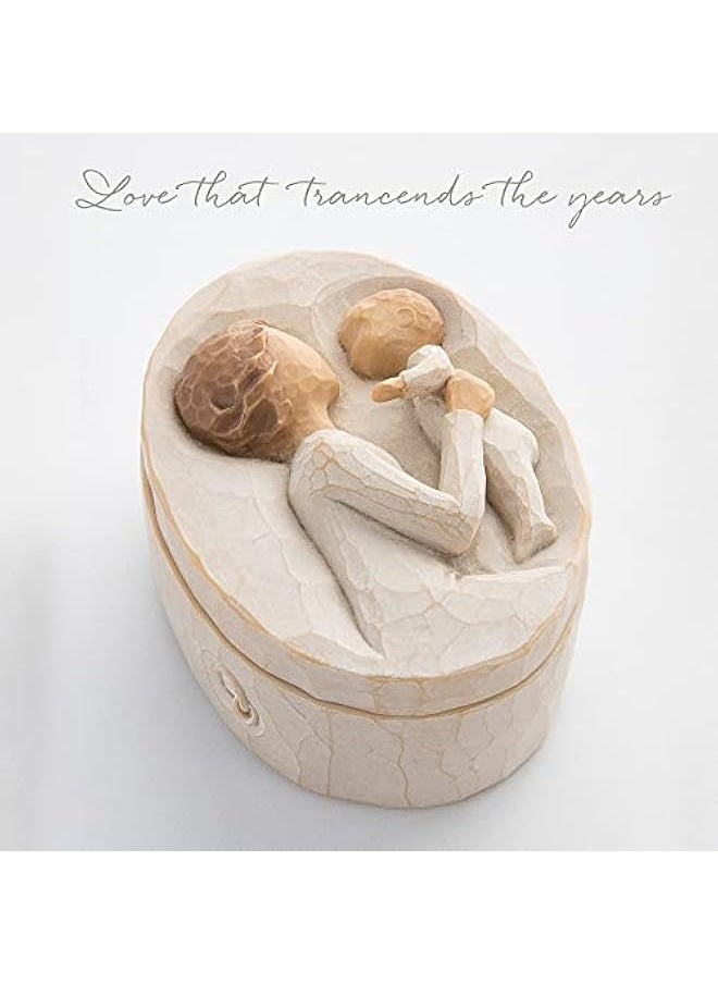 NIBEMINENT Grandmother, Love that Transcends the Years, Box for Jewelry and Treasures, Reminder of Those you Love who Call you Grandma, Sculpted Hand-Painted Keepsake Box  - Image 4