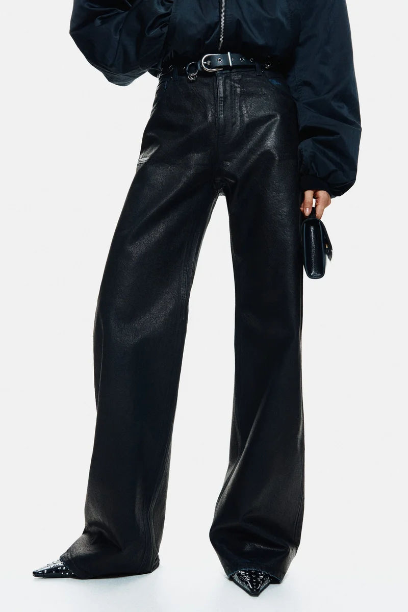 H&M Coated jeans
