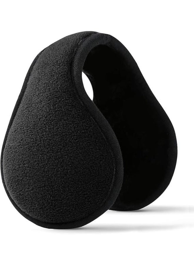 Ear Muffs For Winter Men Women, Fleece Ear Warmers Winter Warm Earmuffs For Cold Winters Adjustable - Image 1