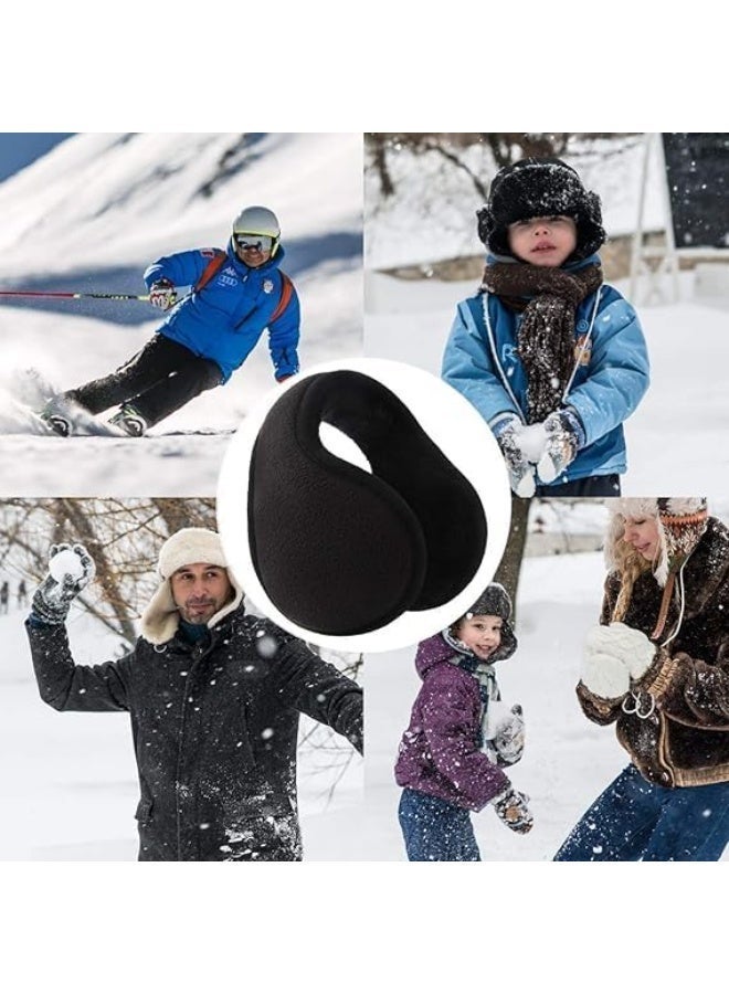 Ear Muffs For Winter Men Women, Fleece Ear Warmers Winter Warm Earmuffs For Cold Winters Adjustable - Image 5