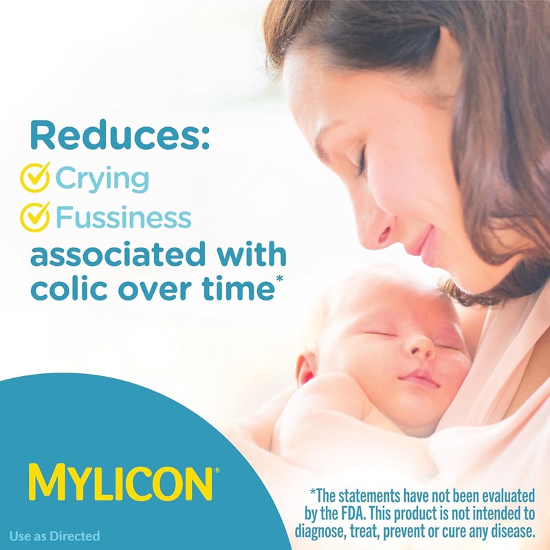 Mylicon Infants Mylicon Daily Probiotic Drops for Colic and Fussiness 8mL 21 Daily Doses - Image 3
