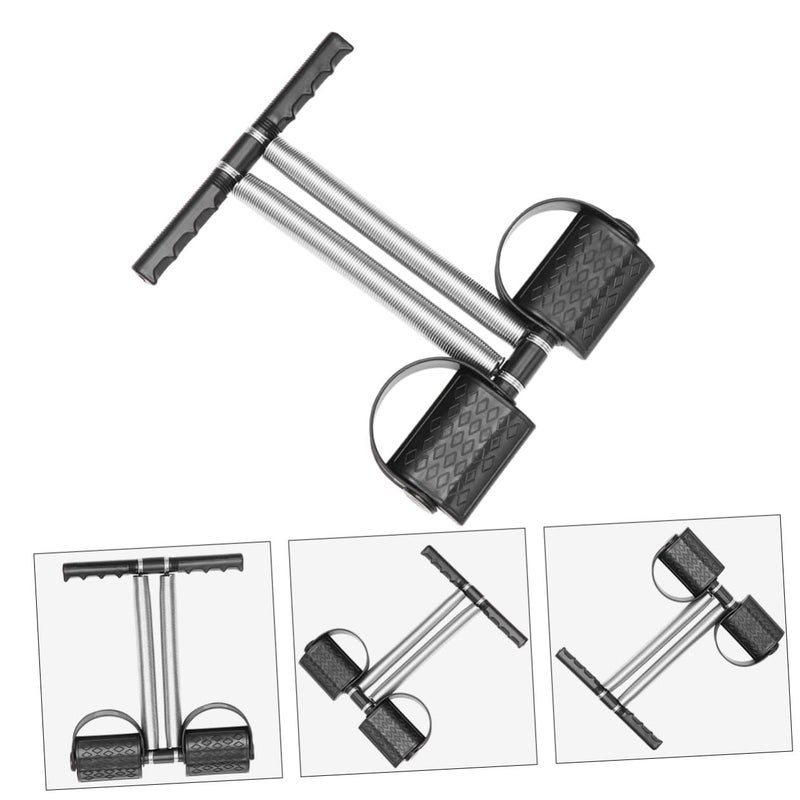 Multi‑function spring‑loaded foot‑pedal resistance trainer, adjustable fitness sit‑up and core‑strengthening device, and a must‑have tool for opening the shoulders and sculpting the  back.