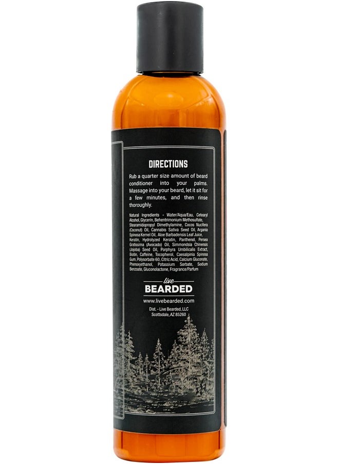 Live Bearded - Beard Conditioner 1880 Facial Hair Conditioner 8 Oz. Strengthens And Softens All Natural Ingredients With Biotin Coconut Oil Argan Oil And Caffeine Made In The Usa - Image 1
