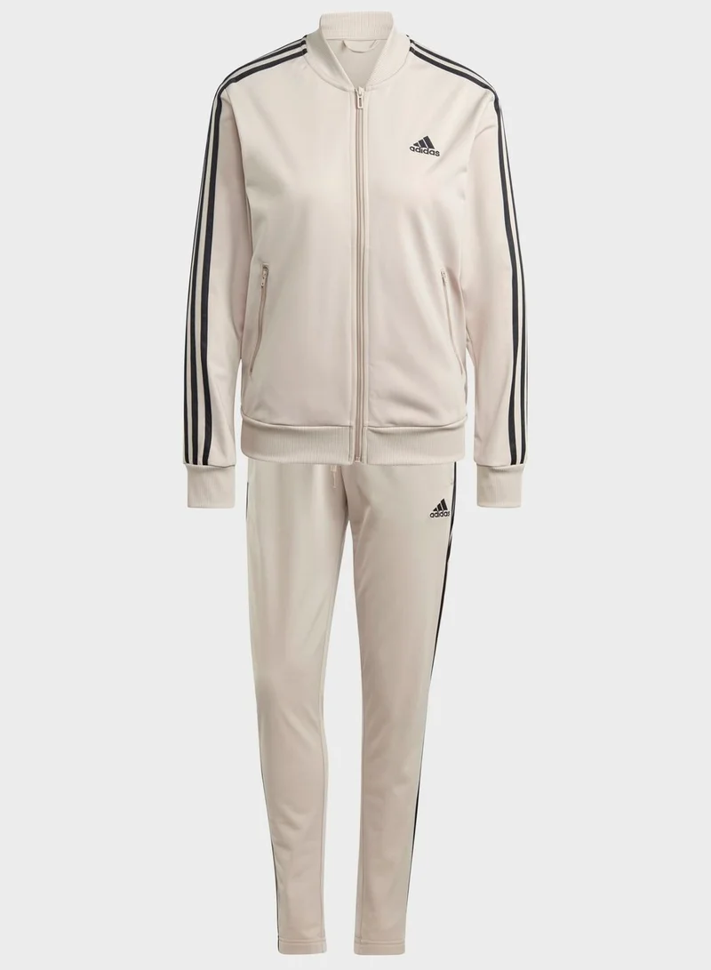 adidas بدلة رياضية Essentials 3-Stripes