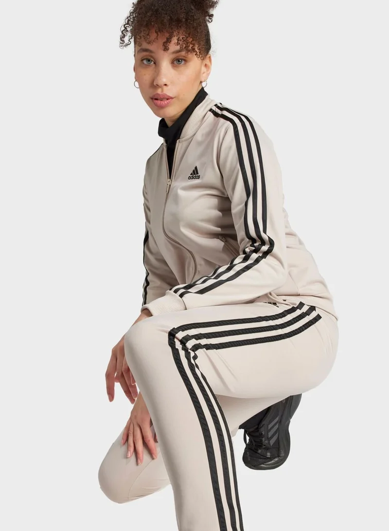 adidas بدلة رياضية Essentials 3-Stripes