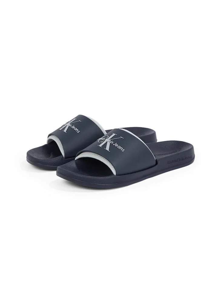 Calvin Klein Jeans Monologo Casual Slides