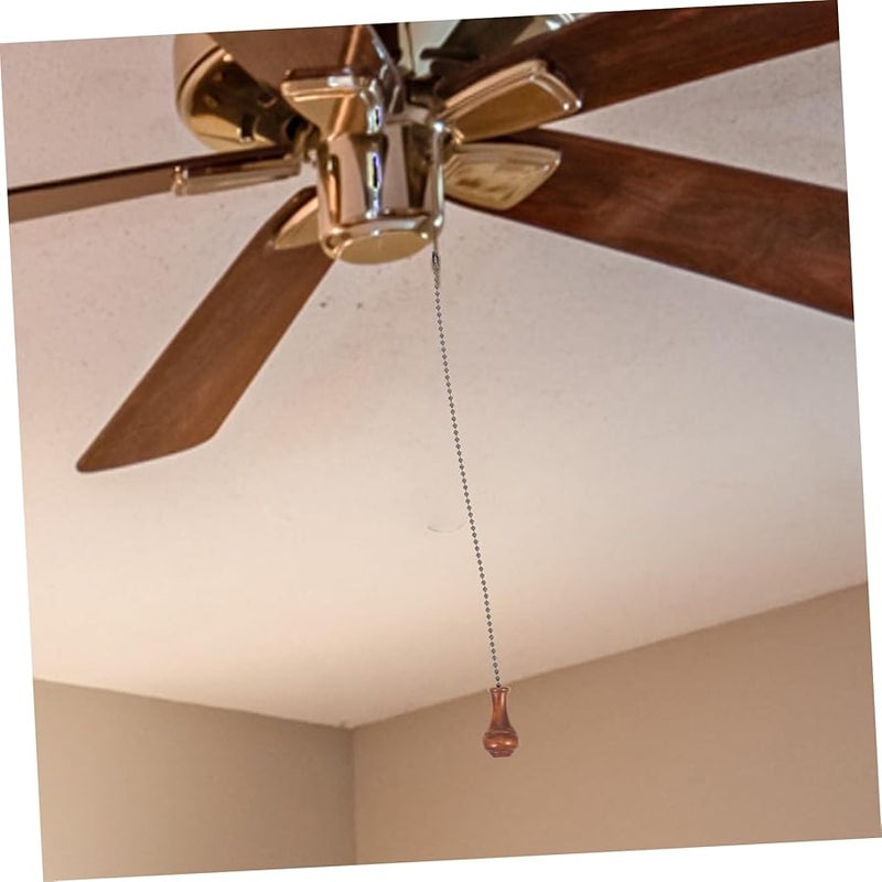 Gadpiparty 3 قطع سلسلة مروحة سقف ممتدة مع كرات كلاسيكية تصميم خفيف الوزن - Image 4