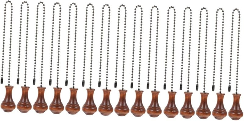 Gadpiparty 3 قطع سلسلة مروحة سقف ممتدة مع كرات كلاسيكية تصميم خفيف الوزن - Image 1