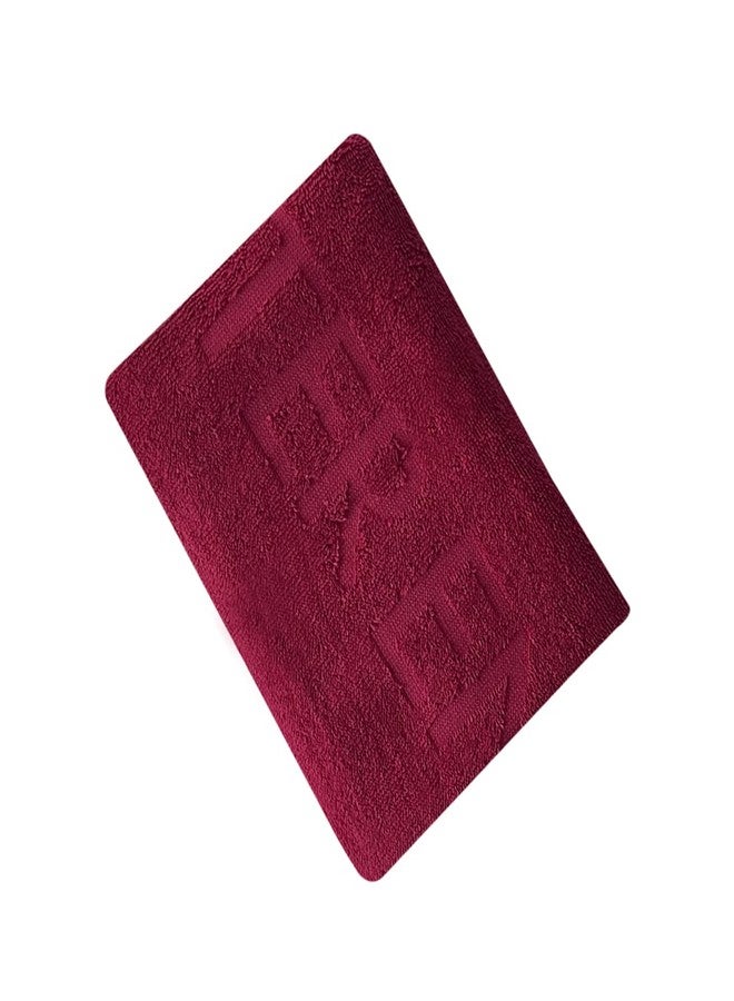 Peter England Bath Towel - Wrap - 140cm X 68cm (Pack of 1) - Red - Image 1