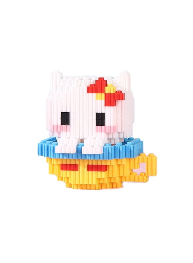 Children's Educational Three-dimensional Jigsaw Puzzle Cartoon Series Building Blocks Small Particles Assembled Girl Boy's Toy Educational Mosaic Gift - Image 1