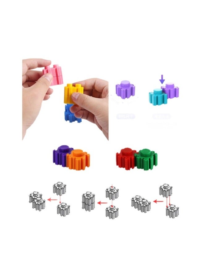 Children's Educational Three-dimensional Jigsaw Puzzle Cartoon Series Building Blocks Small Particles Assembled Girl Boy's Toy Educational Mosaic Gift - Image 5