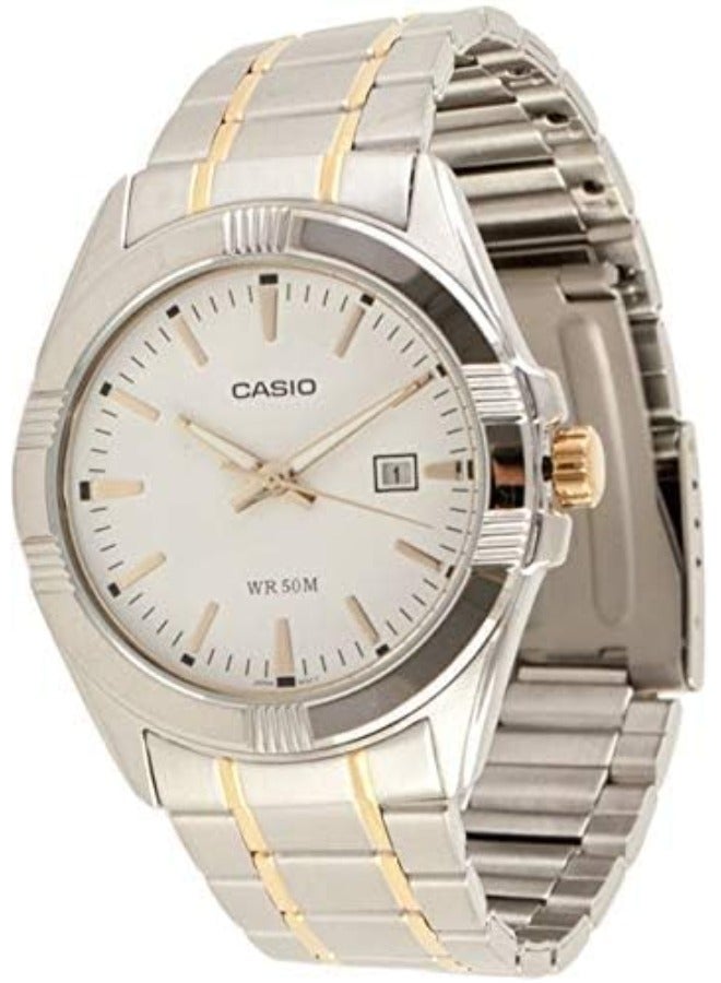 Casio for Men Analog MTP-1308SG-7AVDF Stainless Steel Watch - Image 2