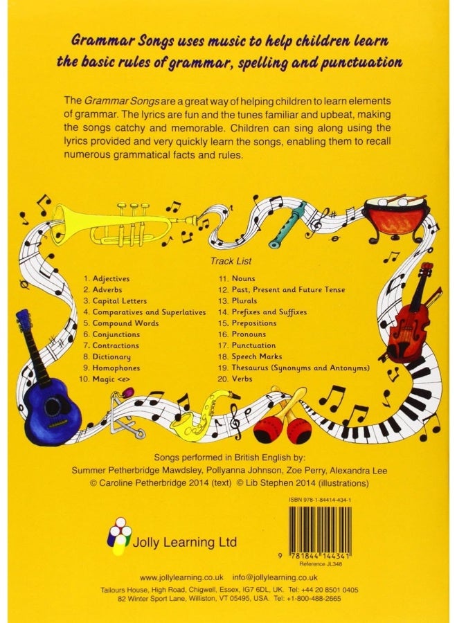 Grammar Songs: In Precursive Letters (British English edition) - Image 2