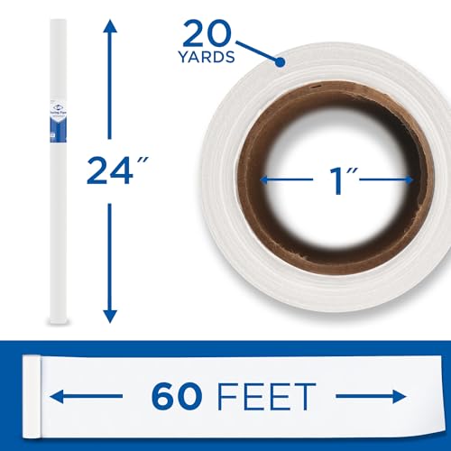ALVIN 55W-D Lightweight Tracing Paper Roll, White, Suitable with Ink, Charcoal, Felt Tip Pen, for Sketching or Detailing - 24 Inches, 20 Yards, 1-inch Core - Image 2
