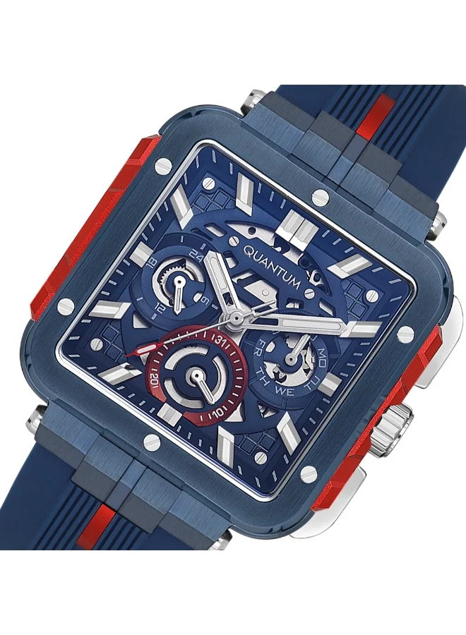 كوانتوم Men's Silicone Multi Function Watch PWG1102.999 - 45 mm
