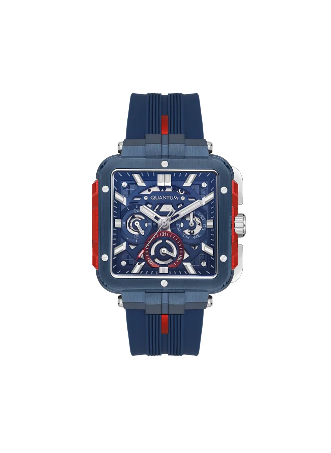 كوانتوم QUANTUM Men Multi Function Blue Dial Watch - PWG1102.999