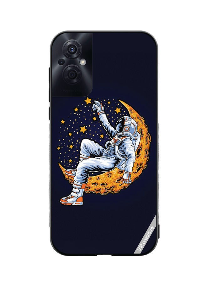 VR CREATIVE Protective Case Cover For Oppo Reno8 Z Astranaut Design Multicolour - Image 1