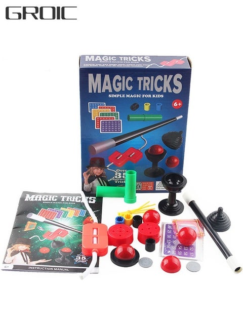 Simple Magic Kit for Kids Amazing Tricks Magic Set for Children Including Mystical Cards Wand and More
