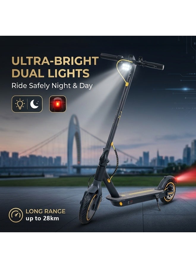 SWITCH ES-D110 350W Electric Scooter, Foldable Lightweight E-Scooter, 25 km/h, 20 km Range, Commuter Scooter, Black - Image 5