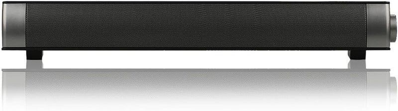 جابي Powerful Portable Soundbar for iMac MacBook PC iPhone Bluetooth 3.0 +EDR, Speakerphone, Powerful 1800mAh Lithium Battery, Super Bass, 3D Stereo Surround Sound 2.0 Channel, Home Cinema System (Black) - Image 5