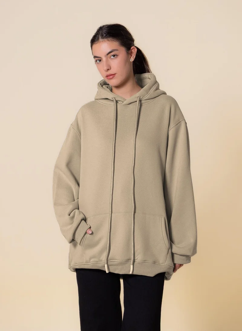 SHAPES OVERSIZED SOFT COMFORT HOODIE