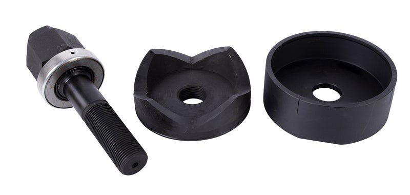 Gardner Bender KOM400 SlugOut Mechanical Knockout Set Contractor Punch Die Bearing Drive Screw Set Conduit Pipe Size Cutting Diameter 4 Hole Size 10 AWG Mild Steel 12 AWG Stainless Steel 4