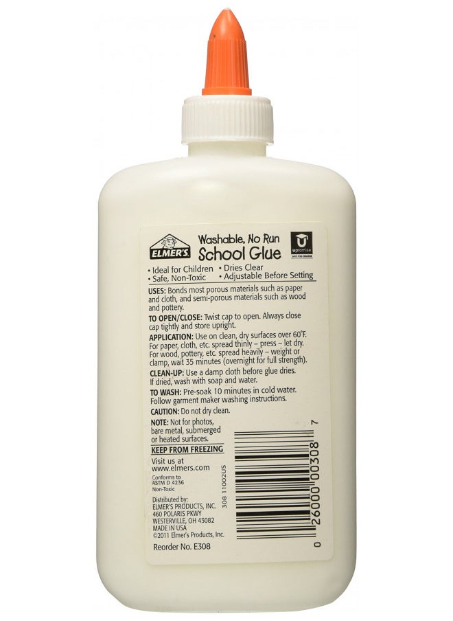 Elmer's Washable School Glue E308 7.625 Ounces - pzsku/ZD8F9666623C7457CFEFAZ/45/_/1731077723/02ecbd0b-2ab8-486c-98fa-d3302dc7e11f