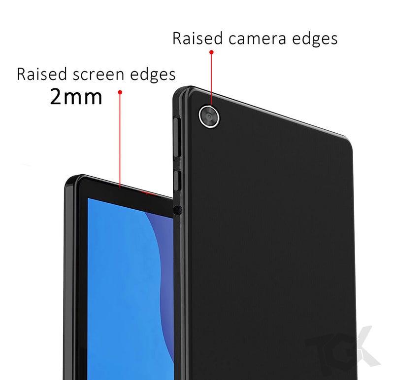 TGK Back Case Cover for Lenovo Tab M10 HD 2nd Gen TB-X306X / Smart Tab M10 HD 2nd Gen TB-X306F, Black - Image 4