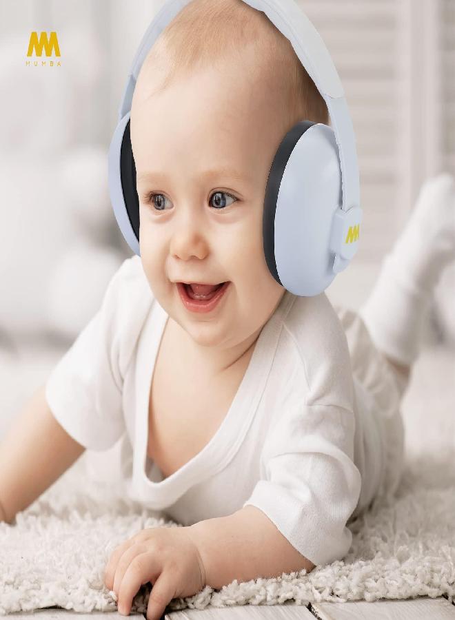 Mumba Baby Ear Protection Noise Cancelling Headphones for Babies and Toddlers - Mumba Baby Earmuffs - Ages 3-24+ Months  - Image 2