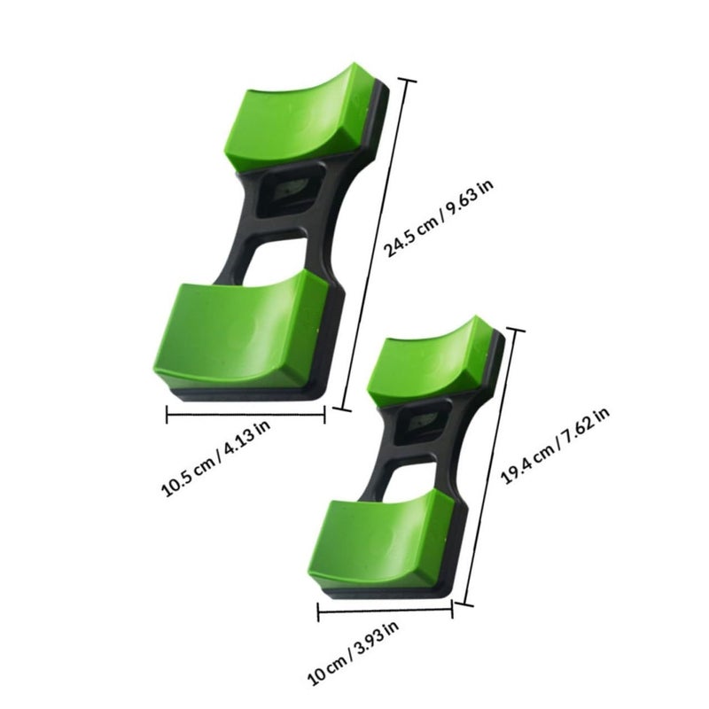 2 Pcs Dumbbell Rack Stand Set With Black Anti Slip Pads For Home Gym Weight Storage Compact Dumbbell Holder Organizing Workout Equipment - Image 3